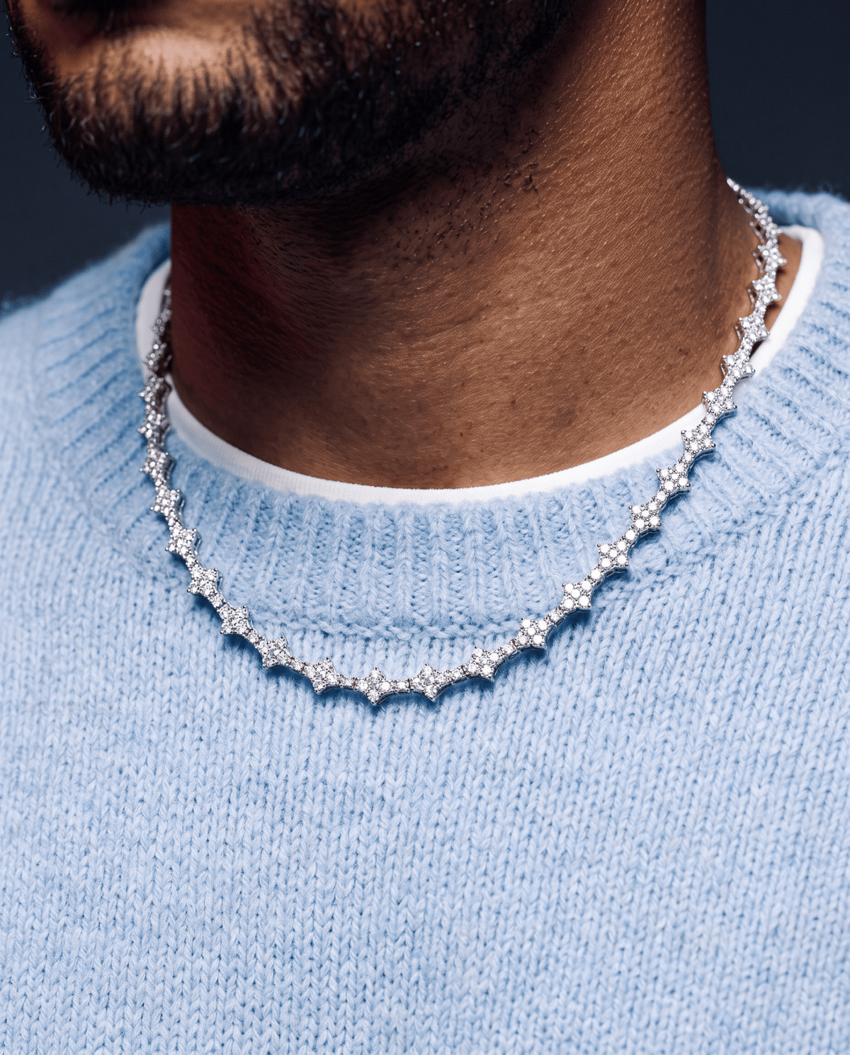 HONEYCOMB CHAIN. - 3MM 925 - Drippy Amsterdam