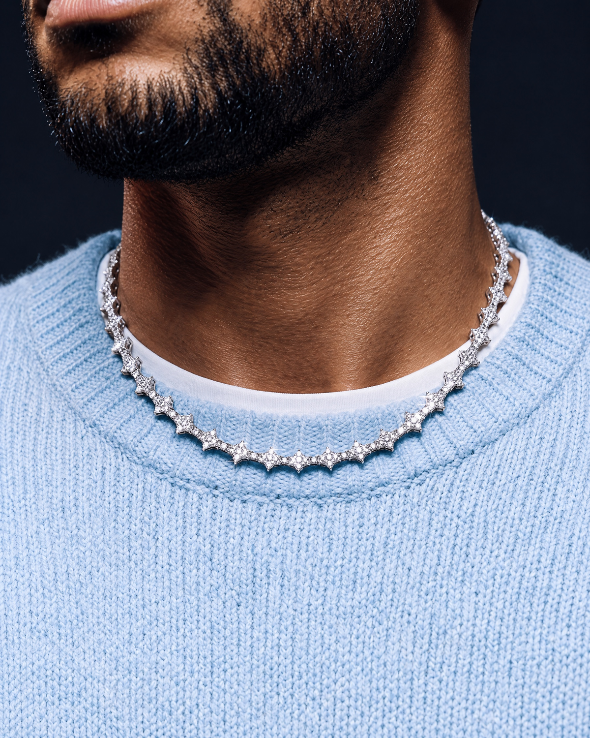 HONEYCOMB CHAIN. - 3MM 925 - Drippy Amsterdam