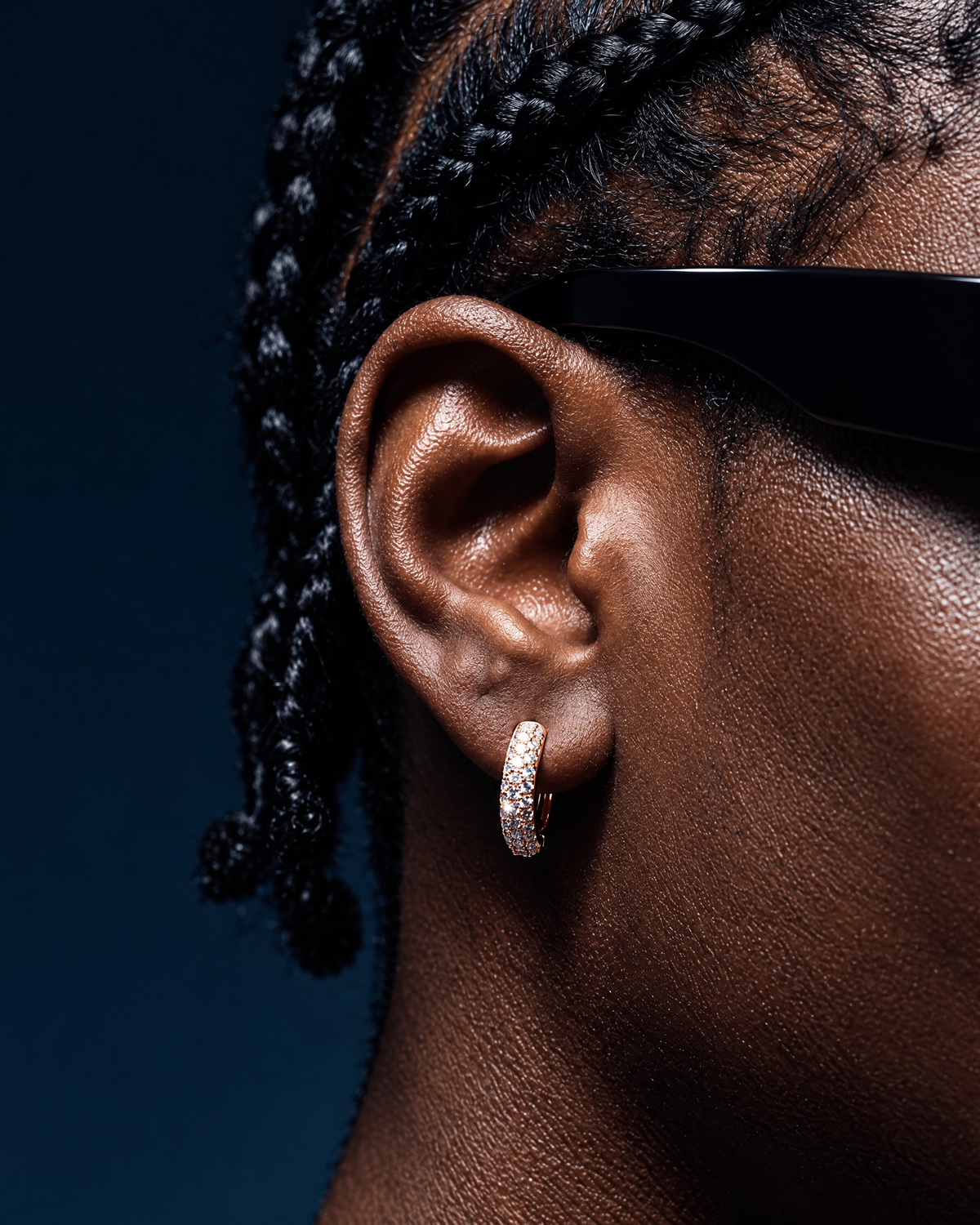 HOOPS EARRINGS. - 925 14K GOLD - Drippy Amsterdam