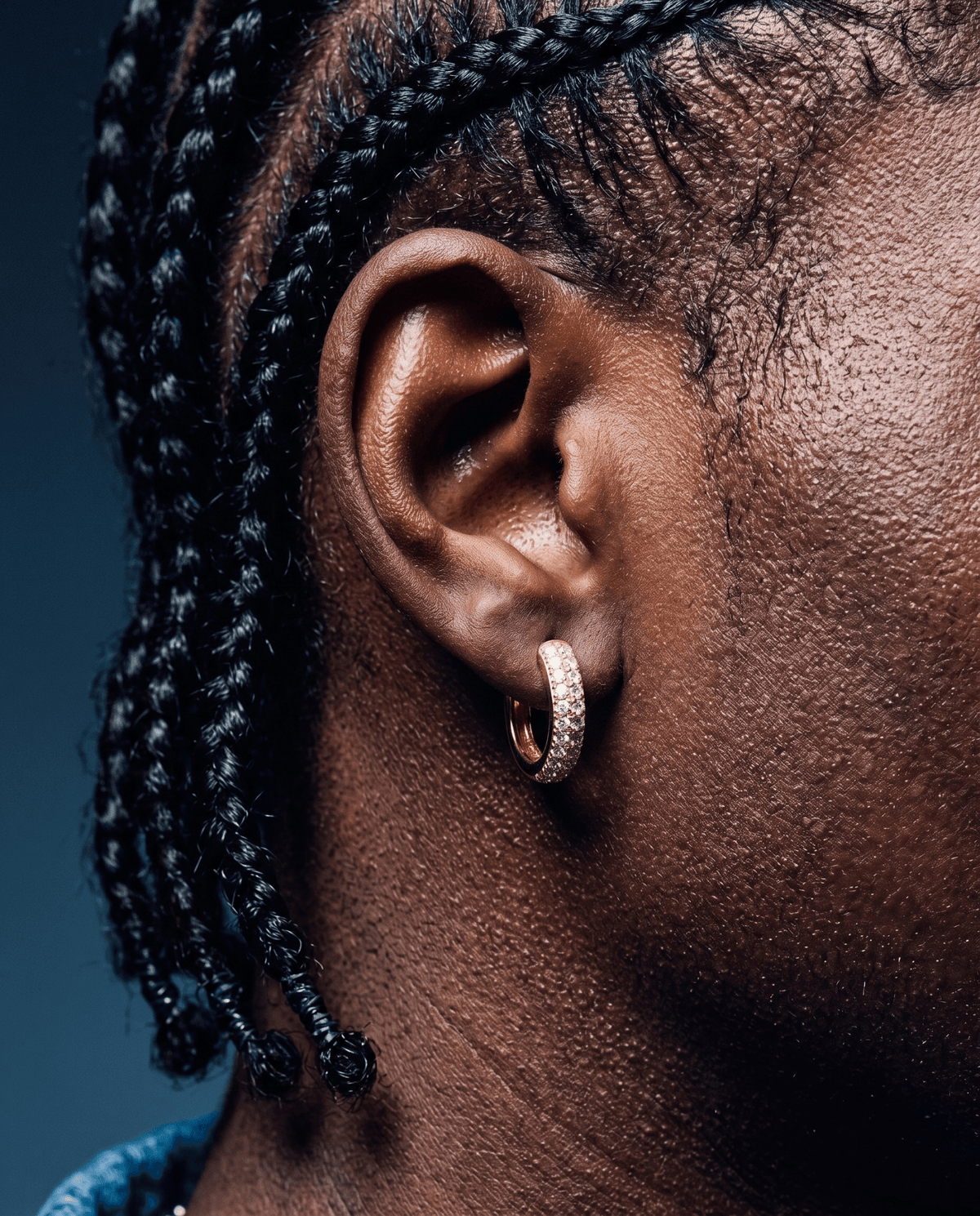 HOOPS EARRINGS. - 925 14K GOLD - Drippy Amsterdam