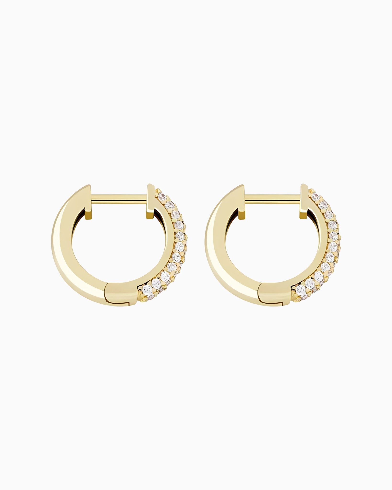 HOOPS EARRINGS. - GOLD - Drippy Amsterdam