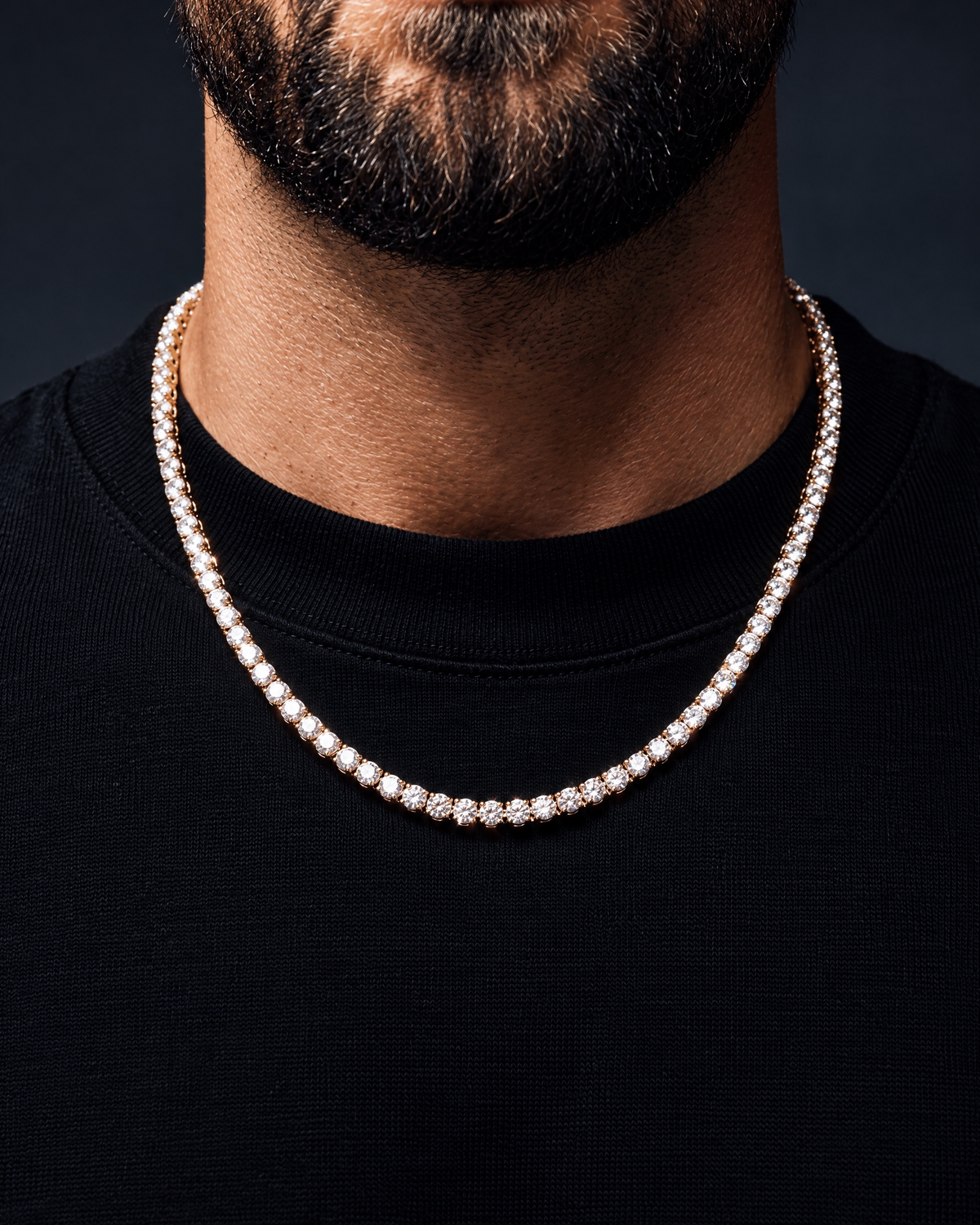ICE BREAKER CHAIN. - 4MM GOLD - Drippy Amsterdam