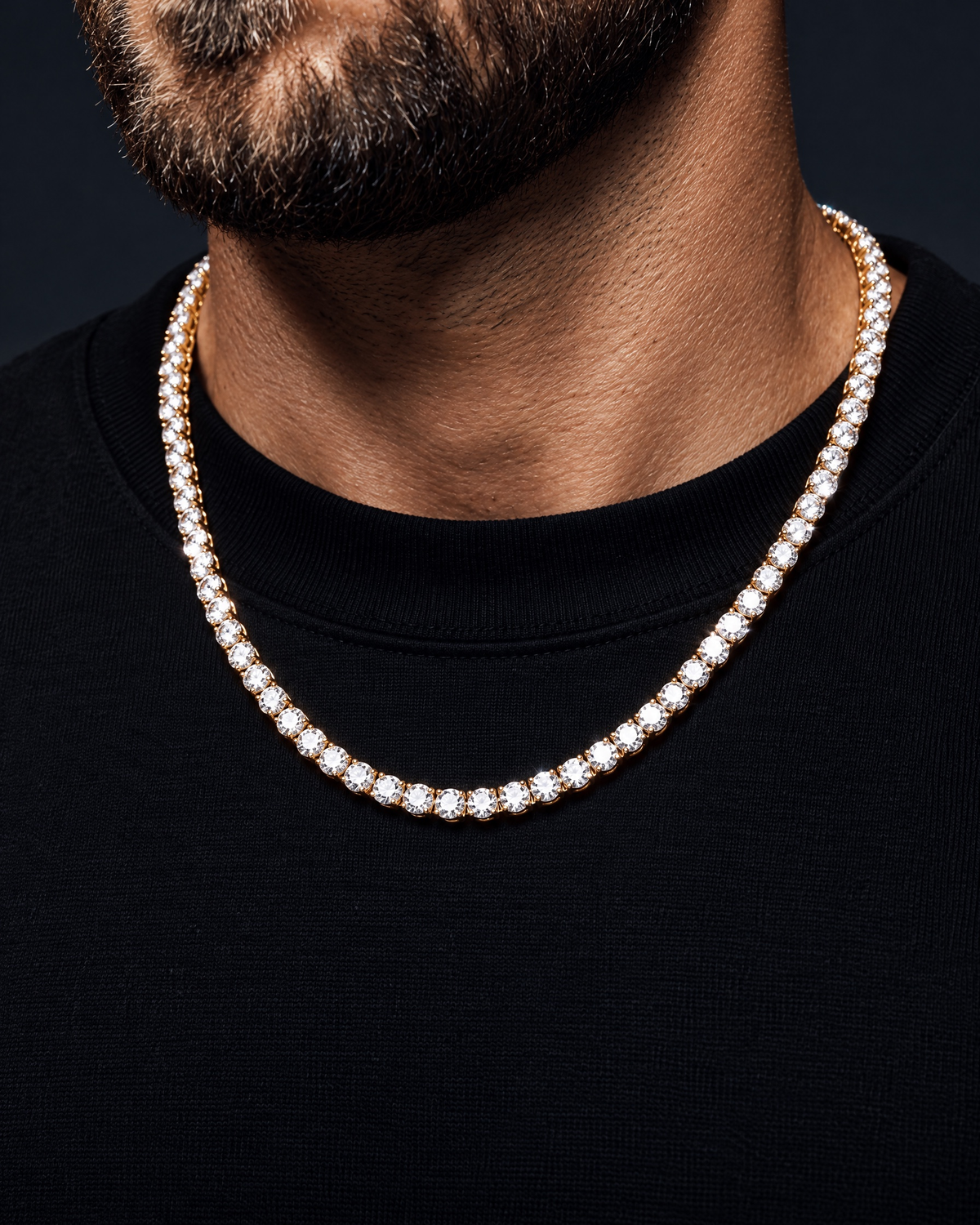 ICE BREAKER CHAIN. - 5MM GOLD - Drippy Amsterdam