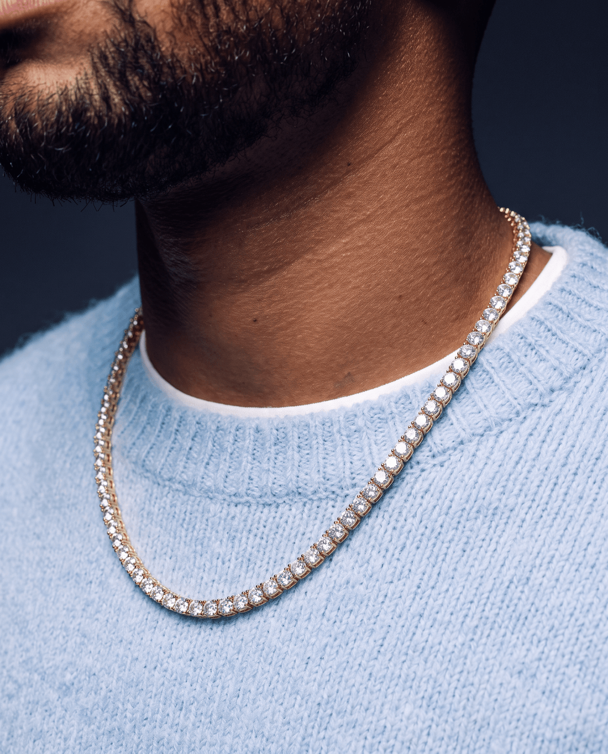 ICE BREAKER CHAIN. - 5MM GOLD - Drippy Amsterdam