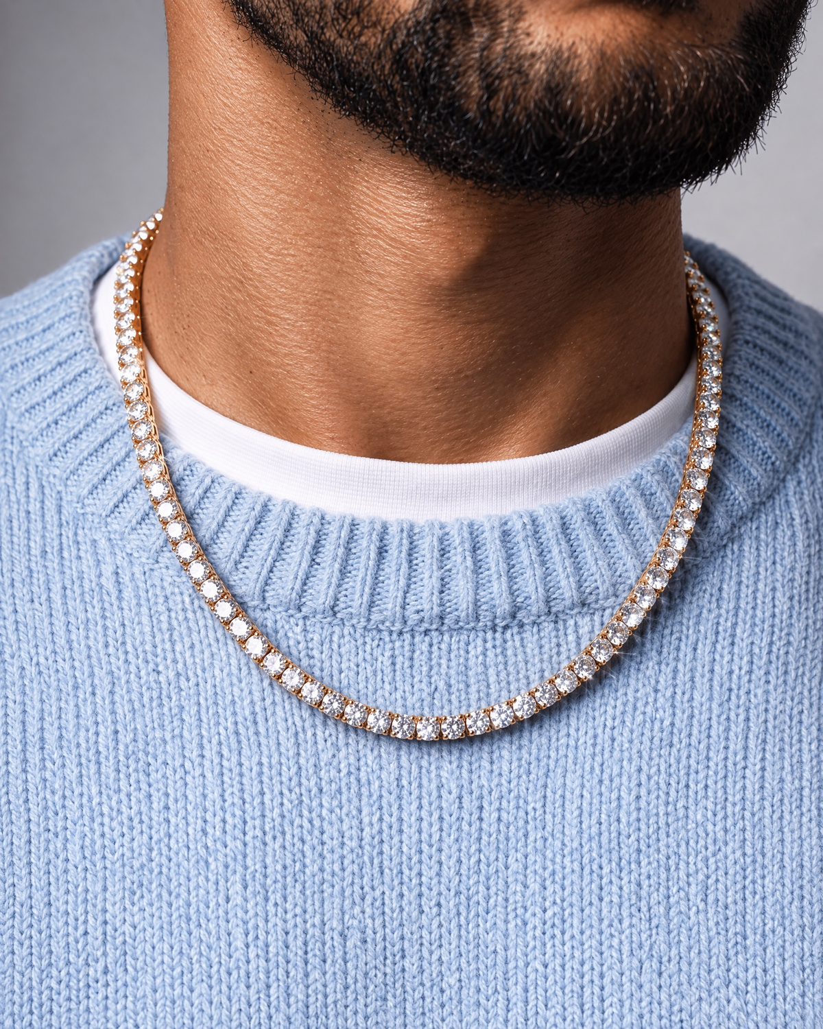 ICE BREAKER CHAIN. - 5MM GOLD - Drippy Amsterdam