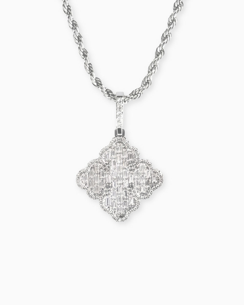 ICED CLOVER PENDANT. - Drippy Amsterdam