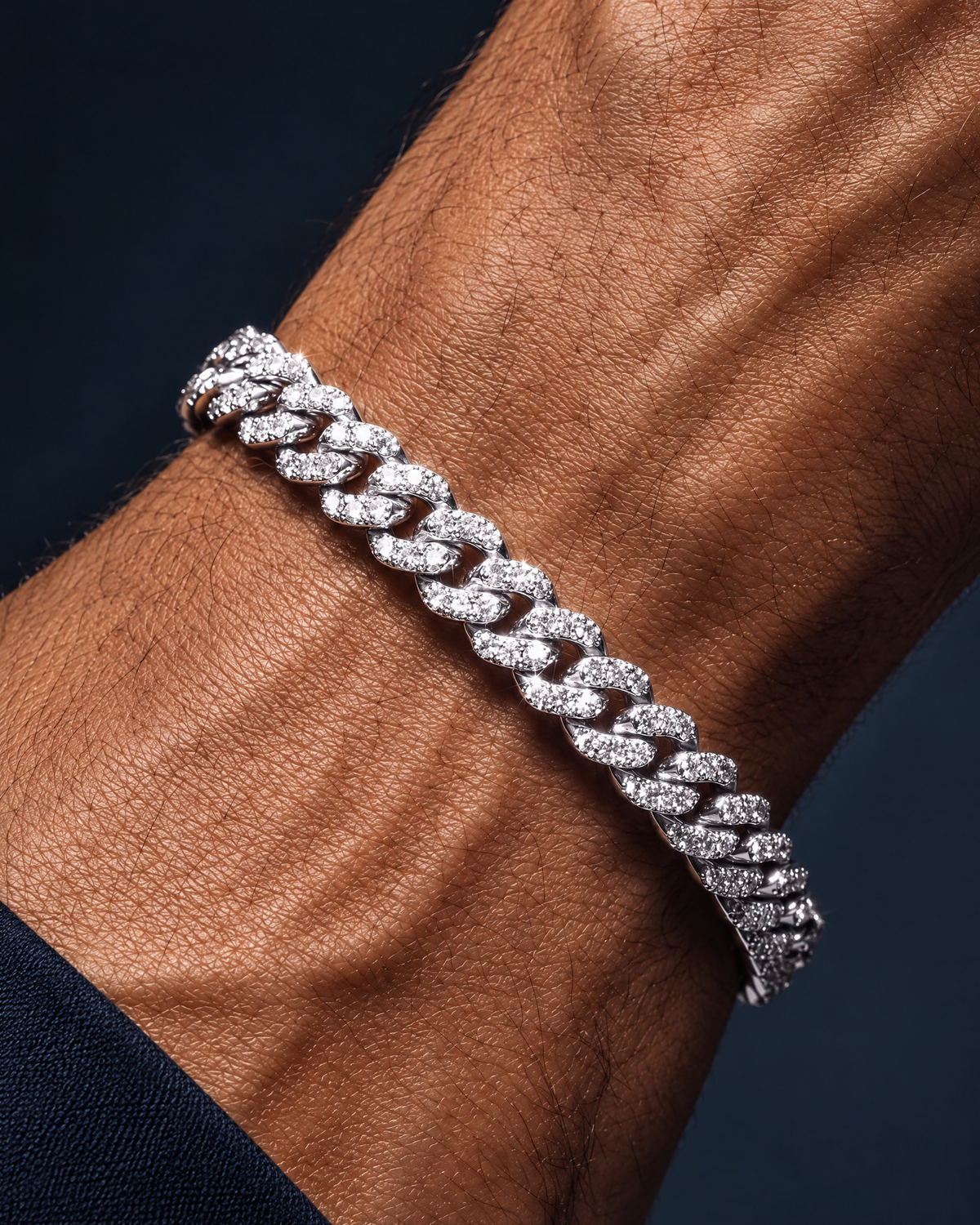 ICY CUBANA BRACELET. - 925 - Drippy Amsterdam