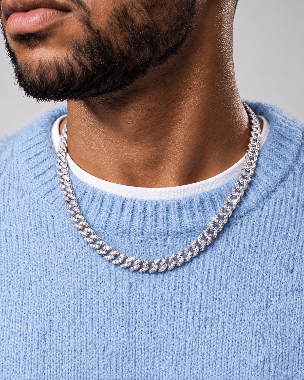 ICY CUBANA CHAIN. - 925 - Drippy Amsterdam
