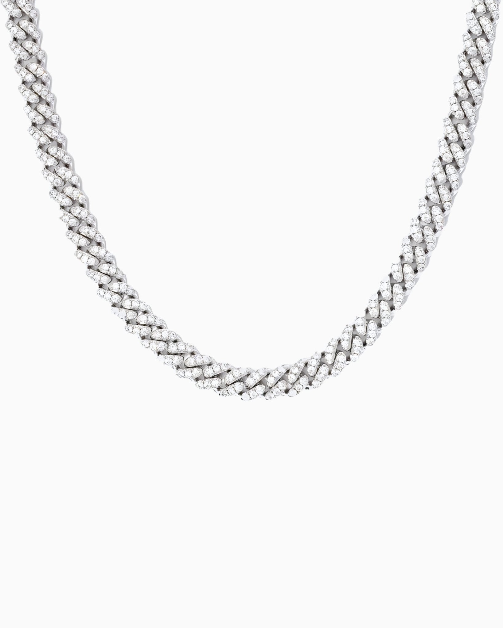 MOISSANITE CUBAN CHAIN. - 6MM - Drippy Amsterdam