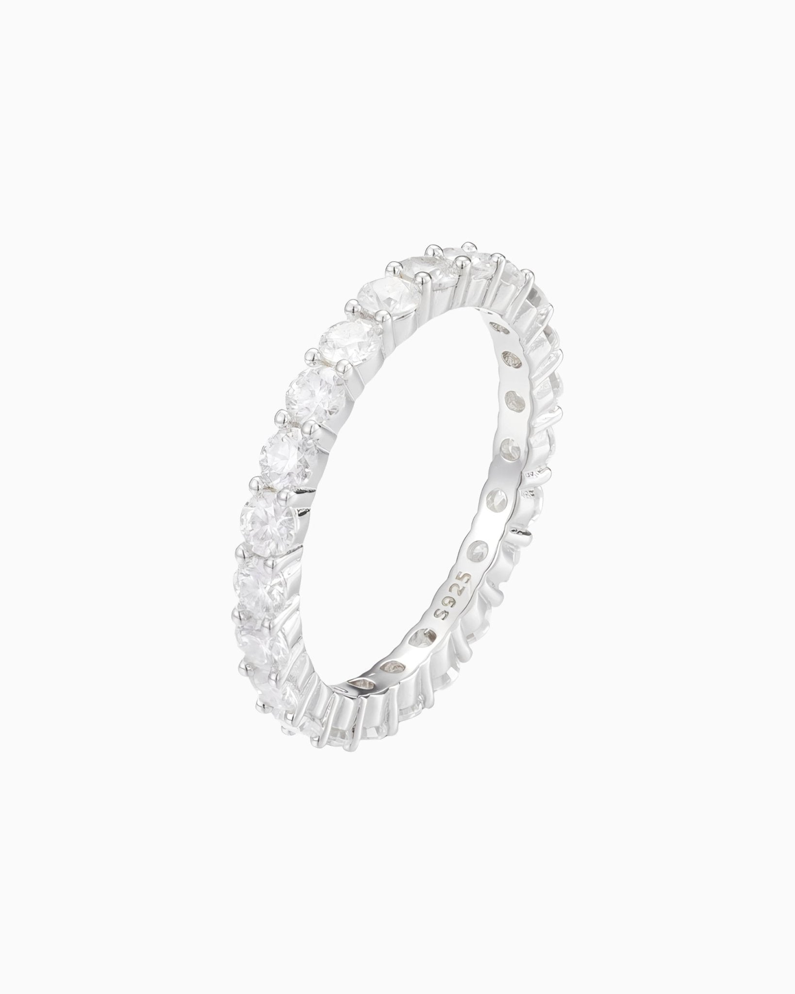 MOISSANITE ETERNITY RING. - Drippy Amsterdam