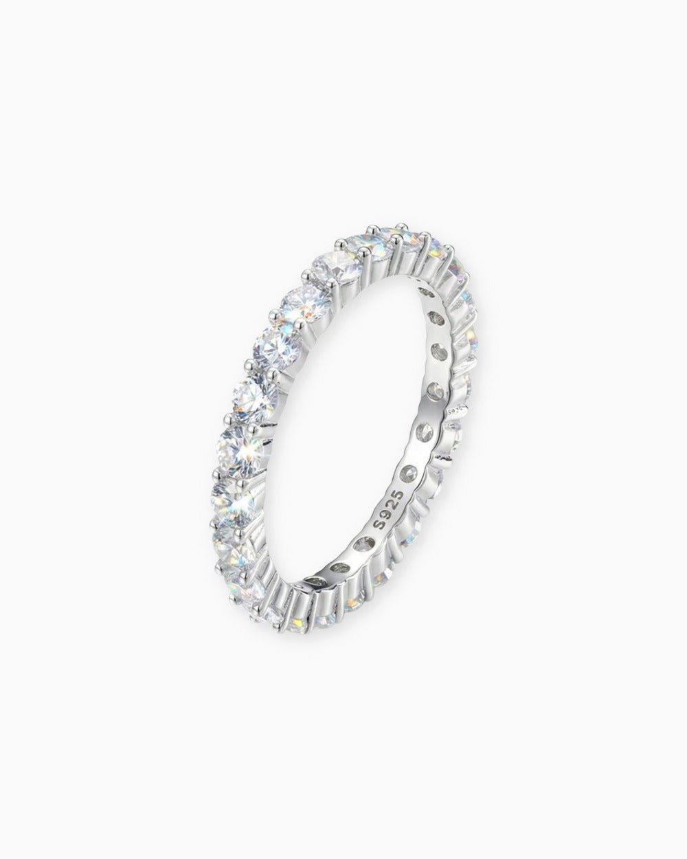 MOISSANITE ETERNITY RING. - Drippy Amsterdam