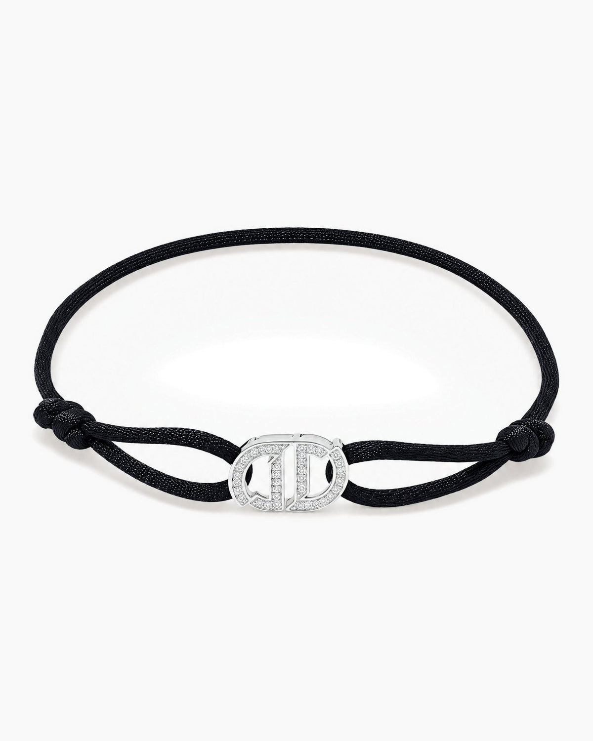 MOISSANITE INFINITY CORD BRACELET. - Drippy Amsterdam