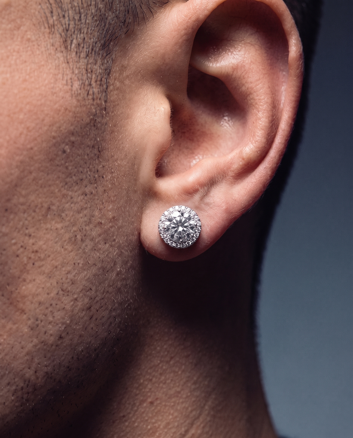MOISSANITE ROYAL STUDS.