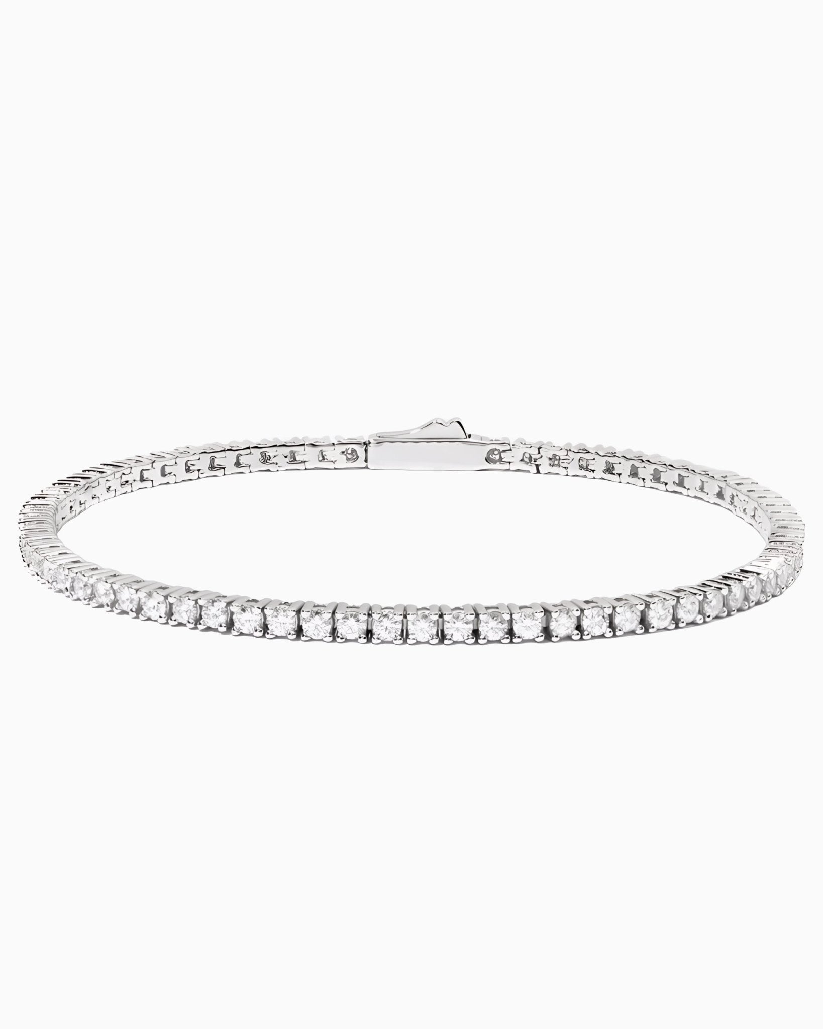 MOISSANITE TENNIS BRACELET. - 2MM - Drippy Amsterdam