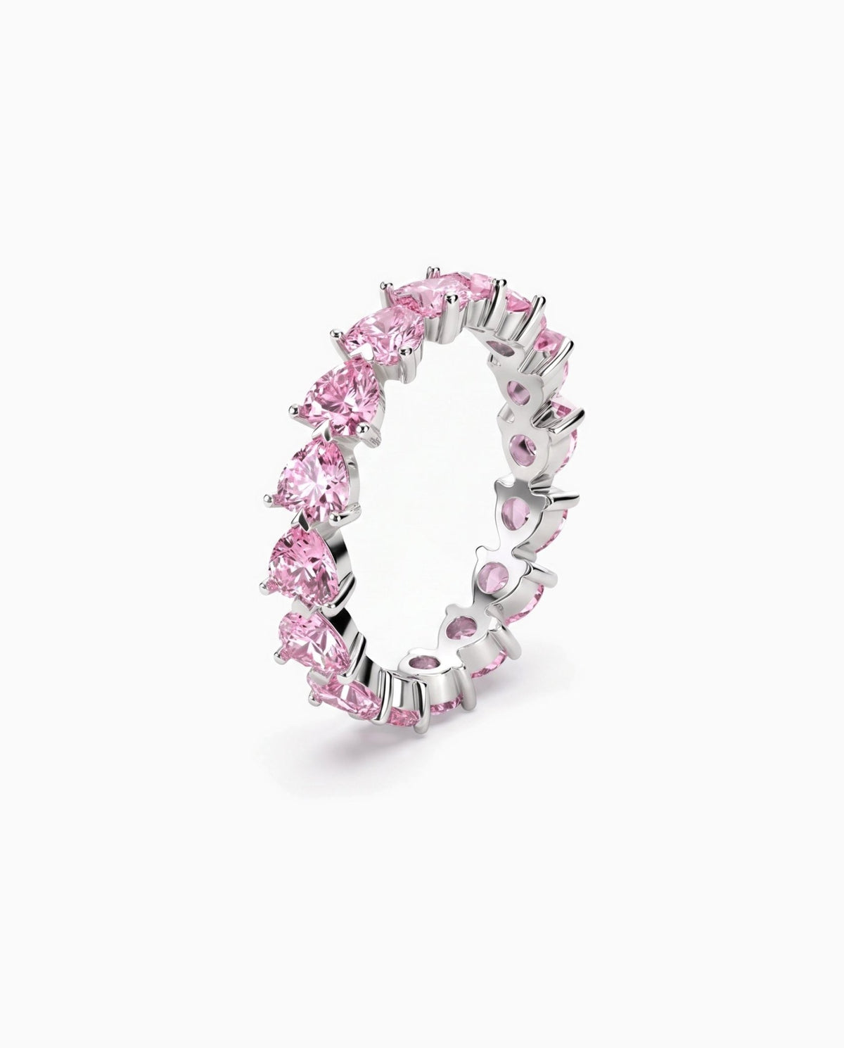 PINK LOVE RING. - 925 - Drippy Amsterdam
