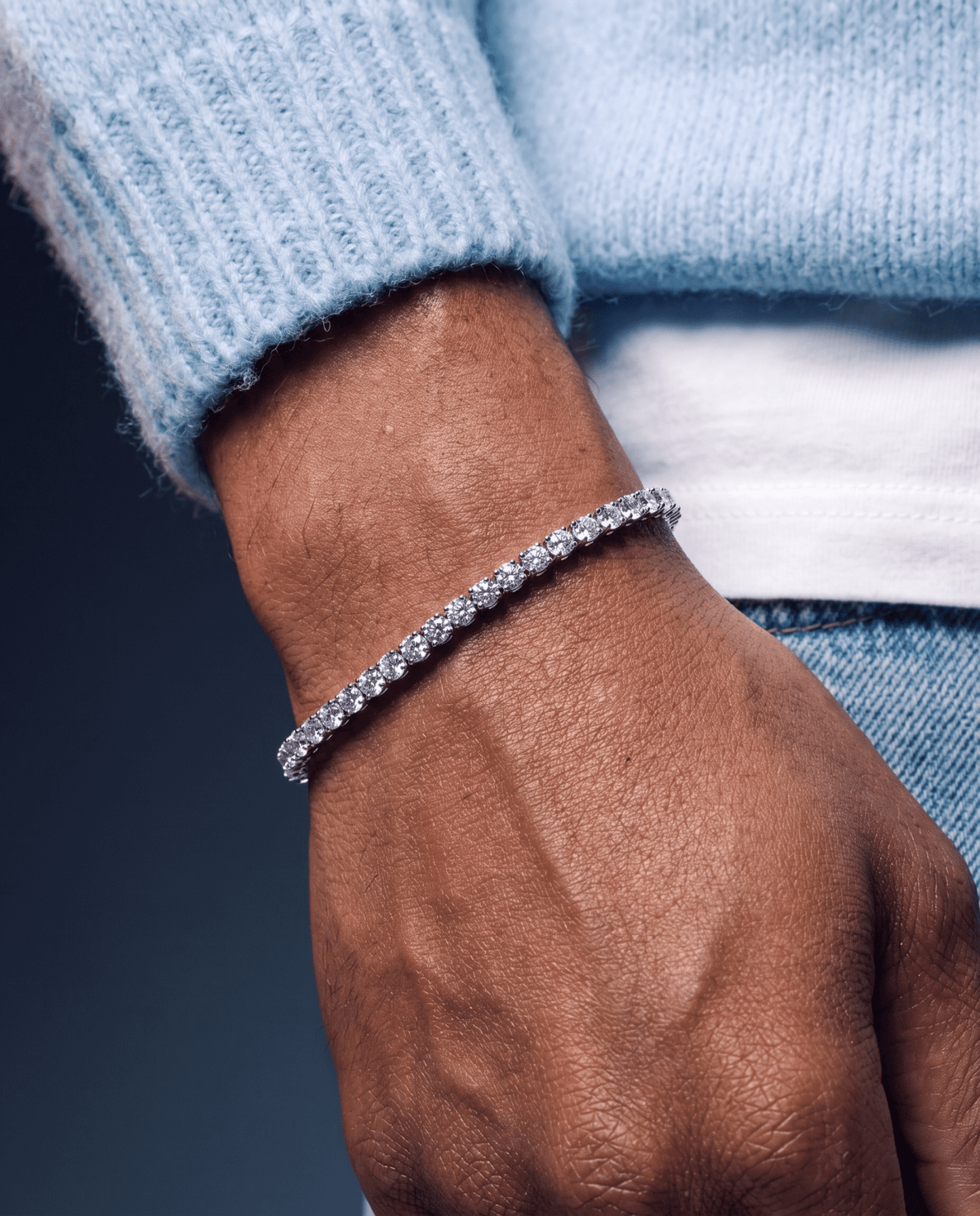 TENNISBOY BRACELET. - 3MM - Drippy Amsterdam
