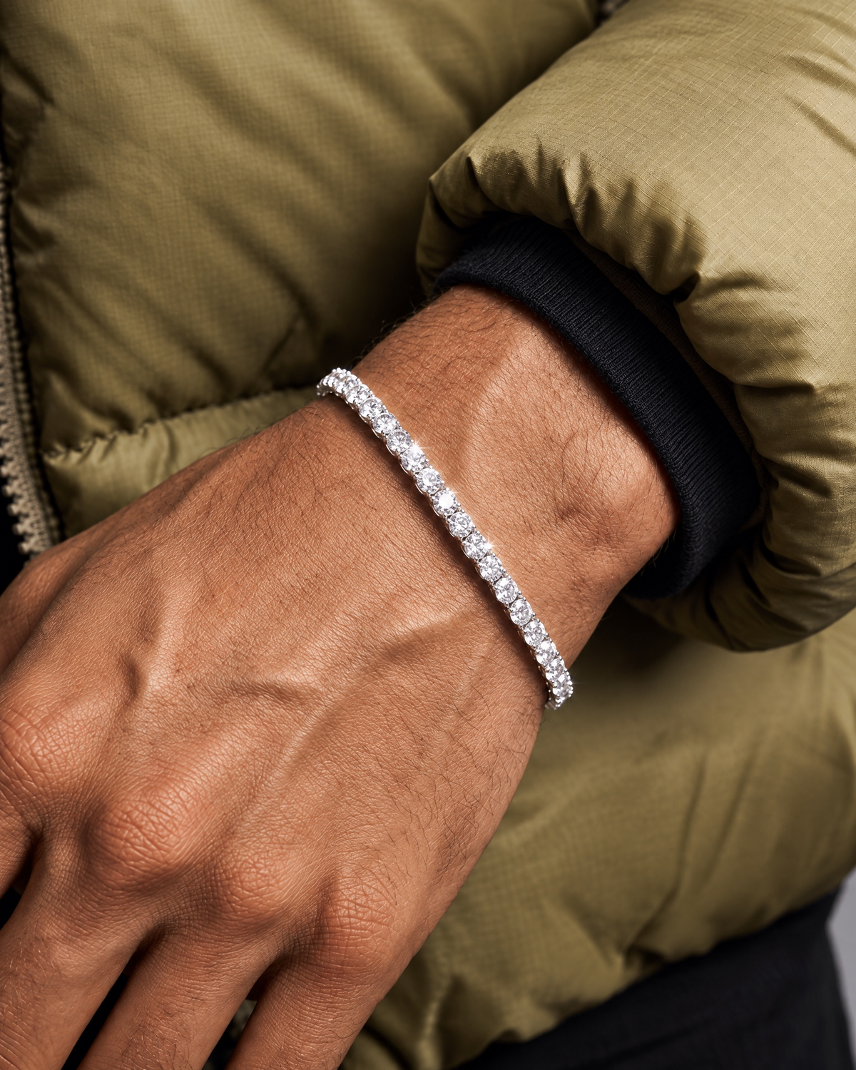 TENNISBOY BRACELET. - 3MM - Drippy Amsterdam