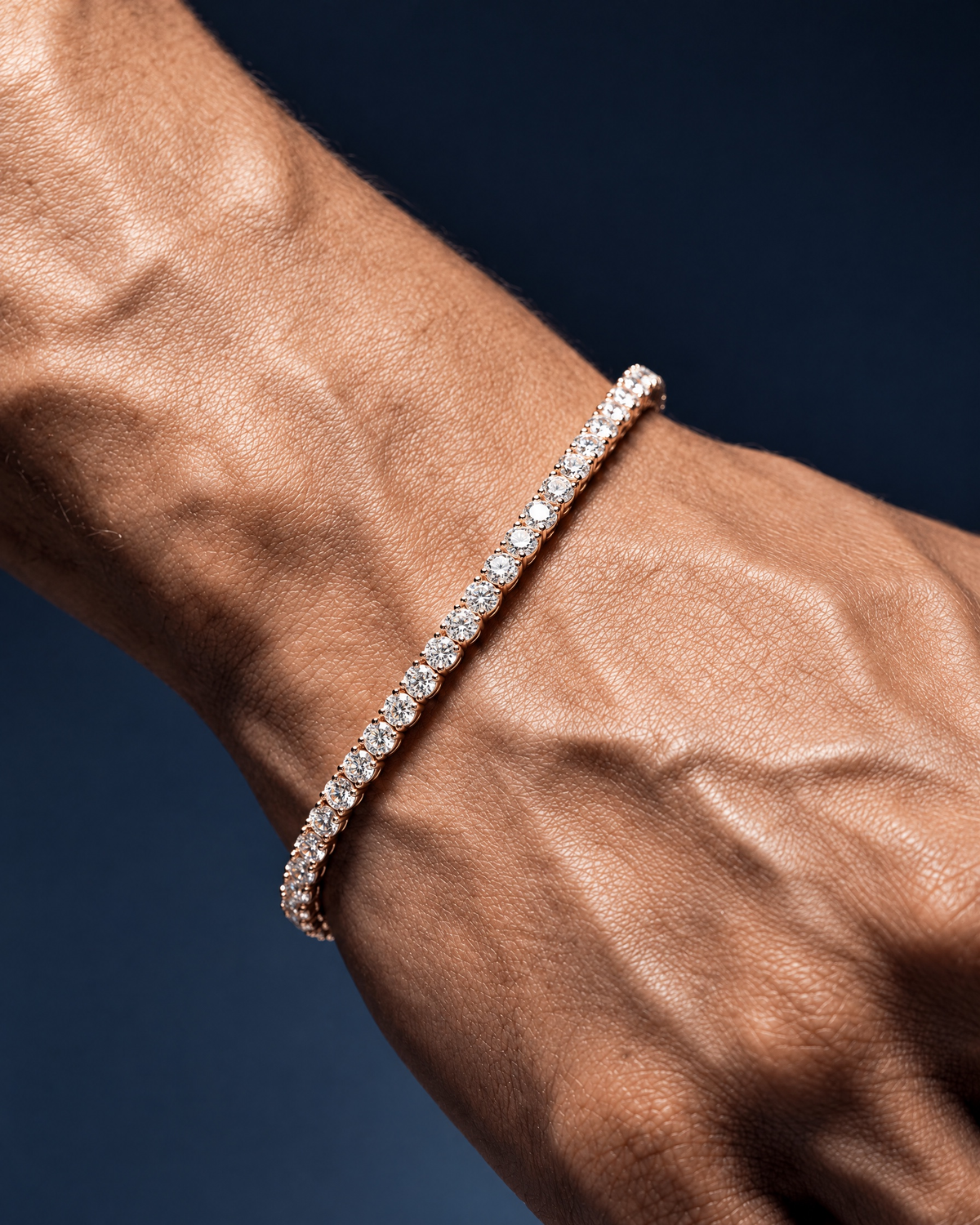 TENNISBOY BRACELET. - 3MM GOLD - Drippy Amsterdam