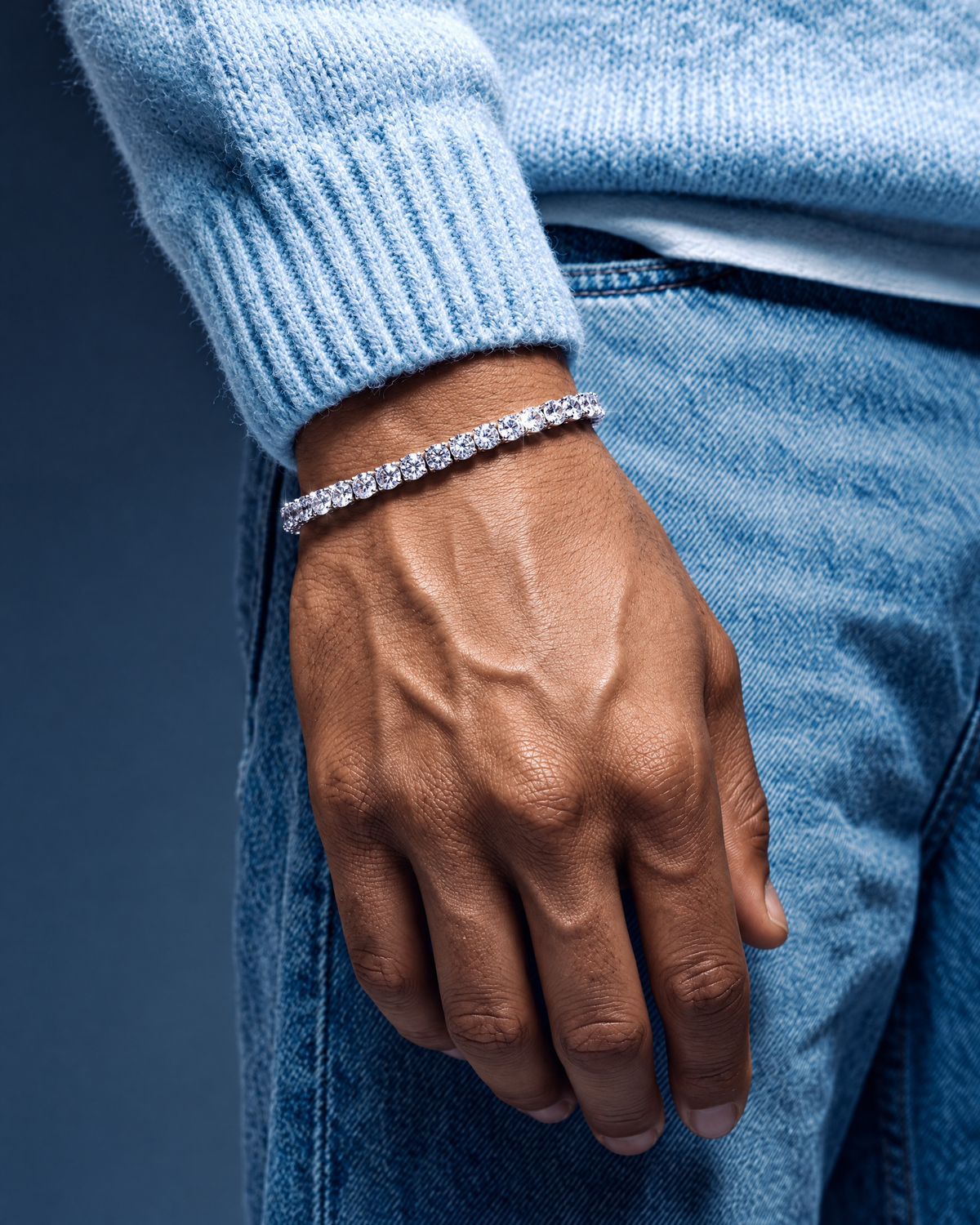 TENNISBOY BRACELET. - 4MM - Drippy Amsterdam
