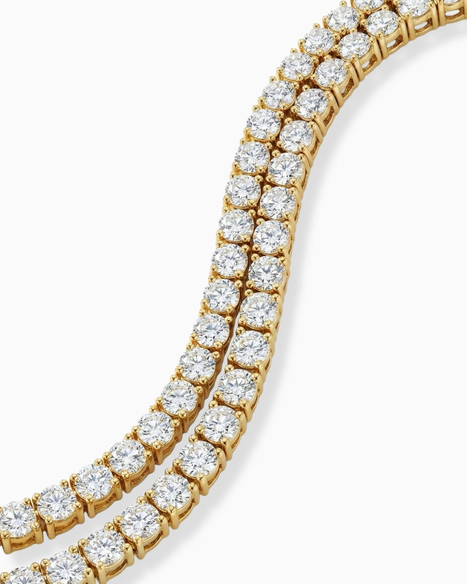 TENNISBOY BRACELET. - 4MM GOLD - Drippy Amsterdam