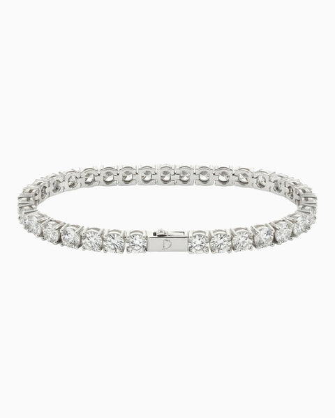 アクセサリー DrippyAmsterdam tennis bracelet&necklace TENNISBOY. - 5MM WHITE GOLD | Drippy Amsterdam