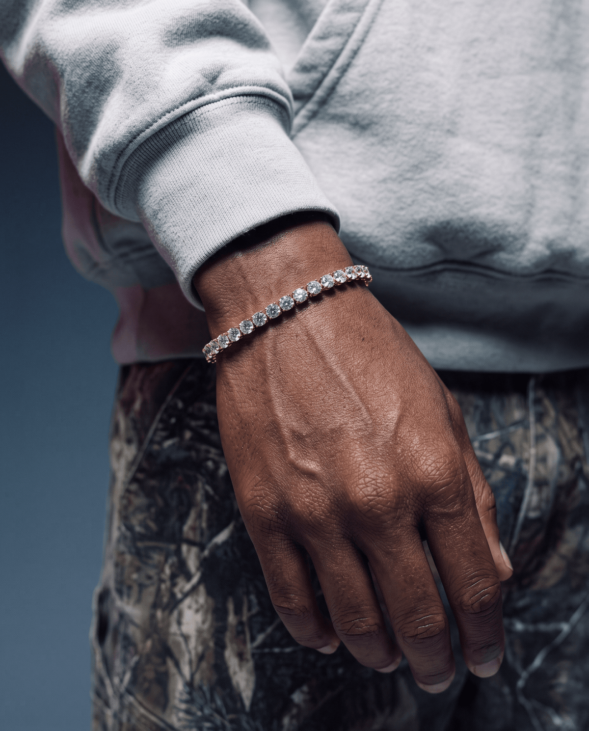 TENNISBOY BRACELET. - 5MM GOLD - Drippy Amsterdam