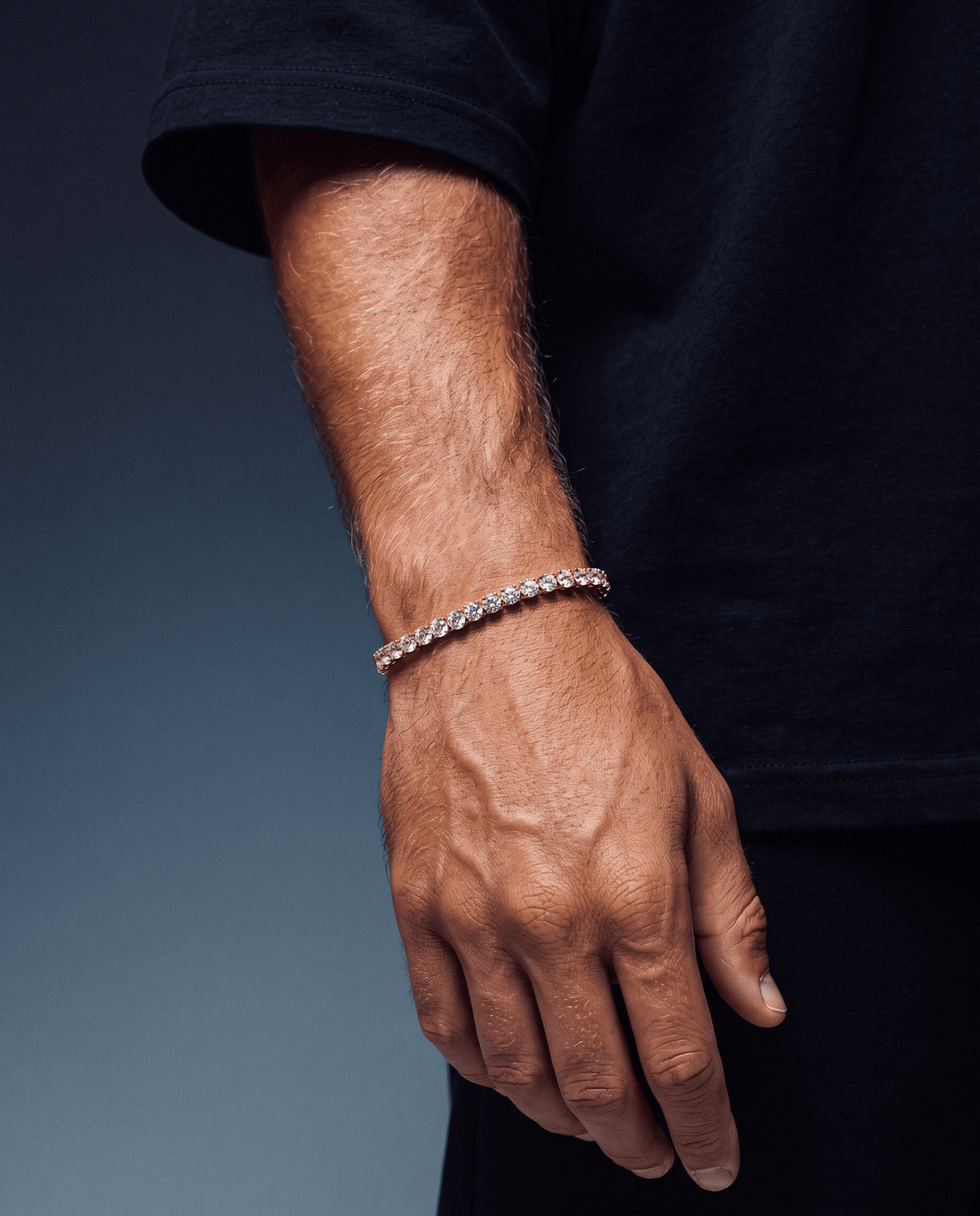 TENNISBOY BRACELET. - 5MM GOLD - Drippy Amsterdam