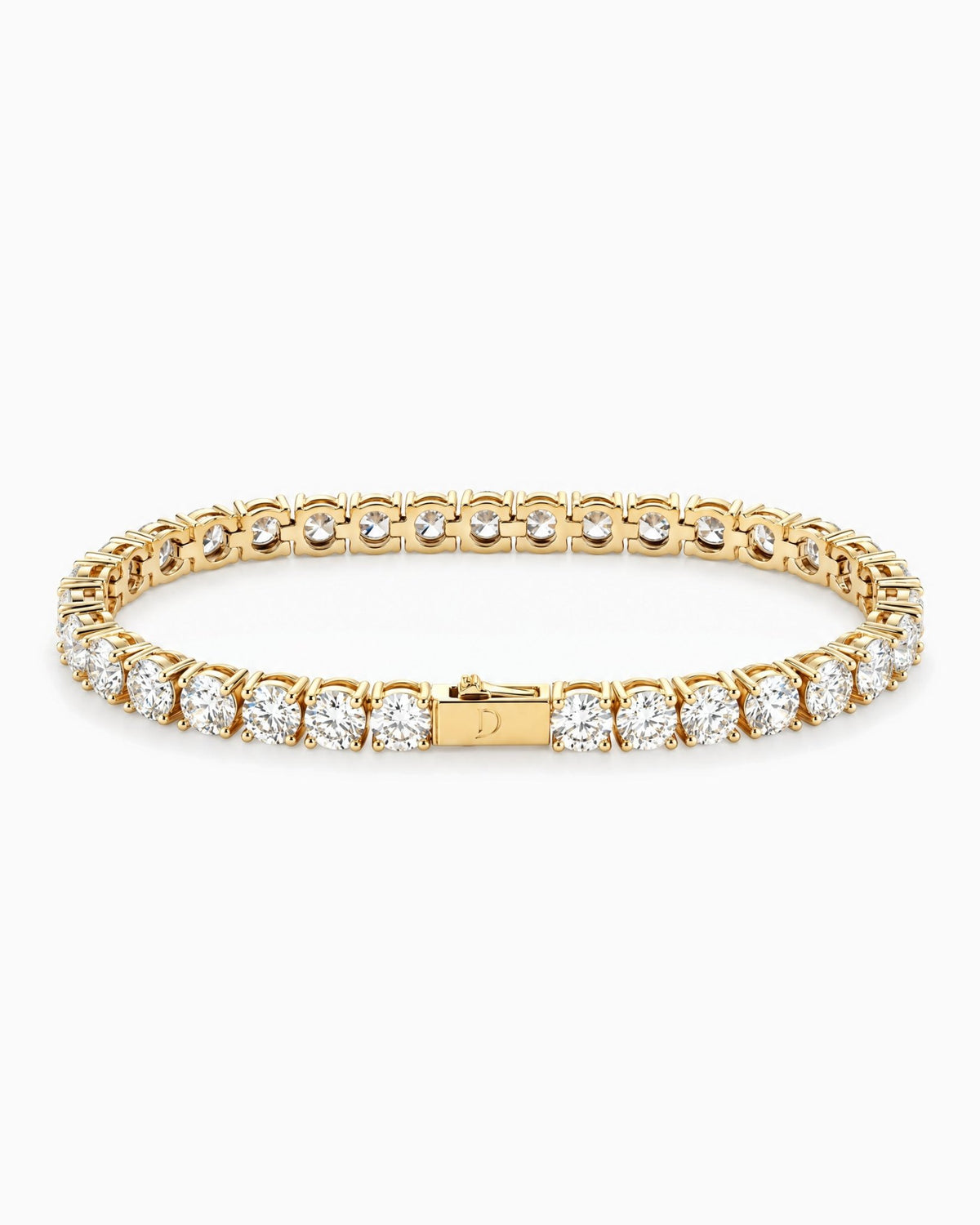 TENNISBOY BRACELET. - 5MM GOLD
