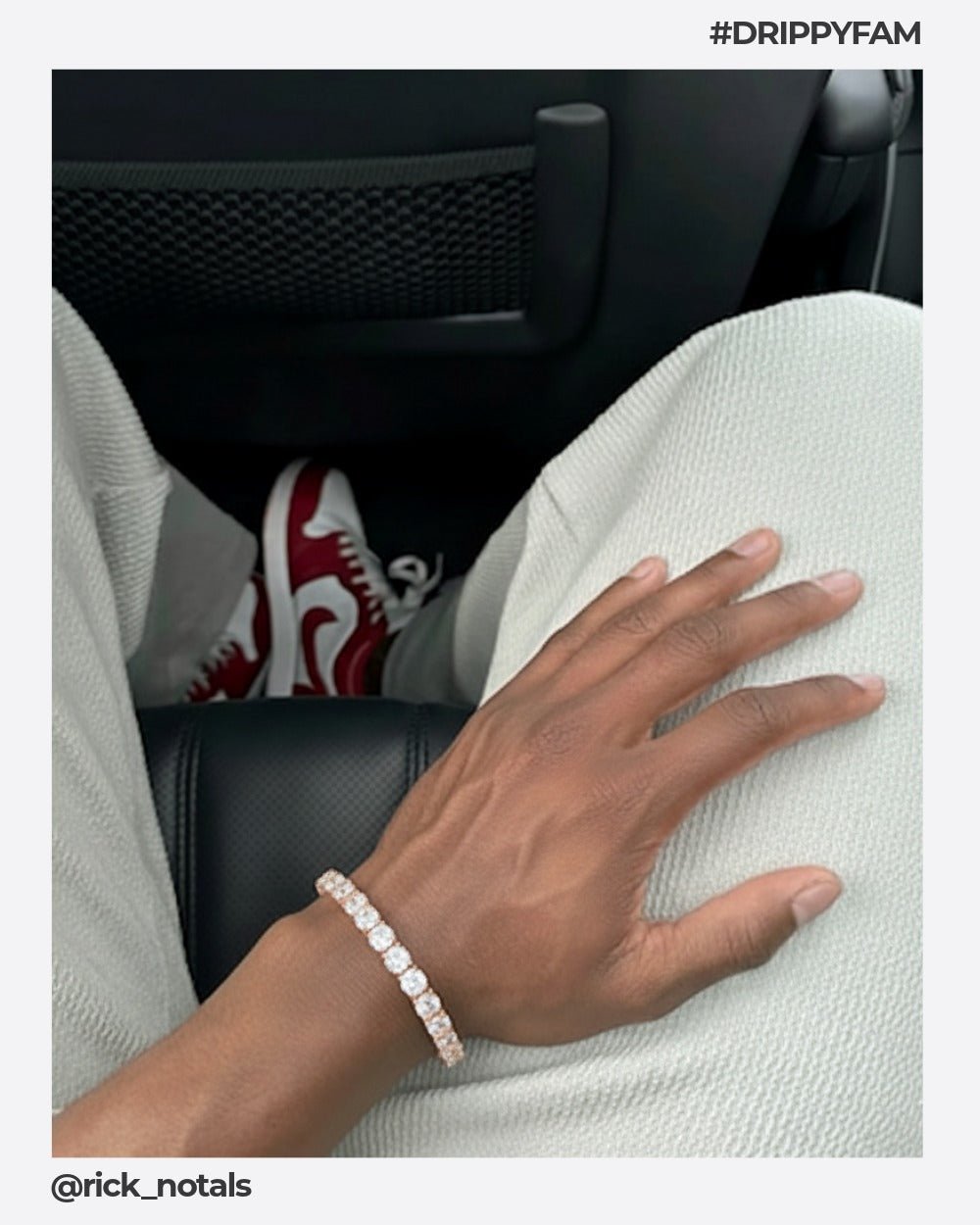 TENNISBOY BRACELET. - 5MM ROSE GOLD - Drippy Amsterdam