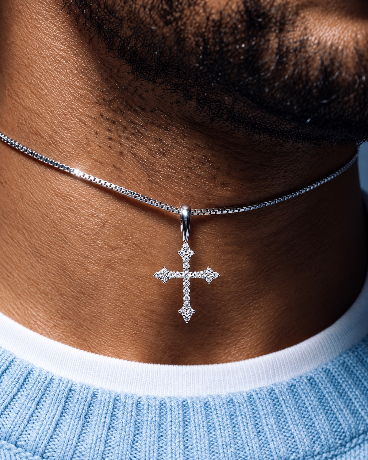 THE CROSS PENDANT. - 925 - Drippy Amsterdam