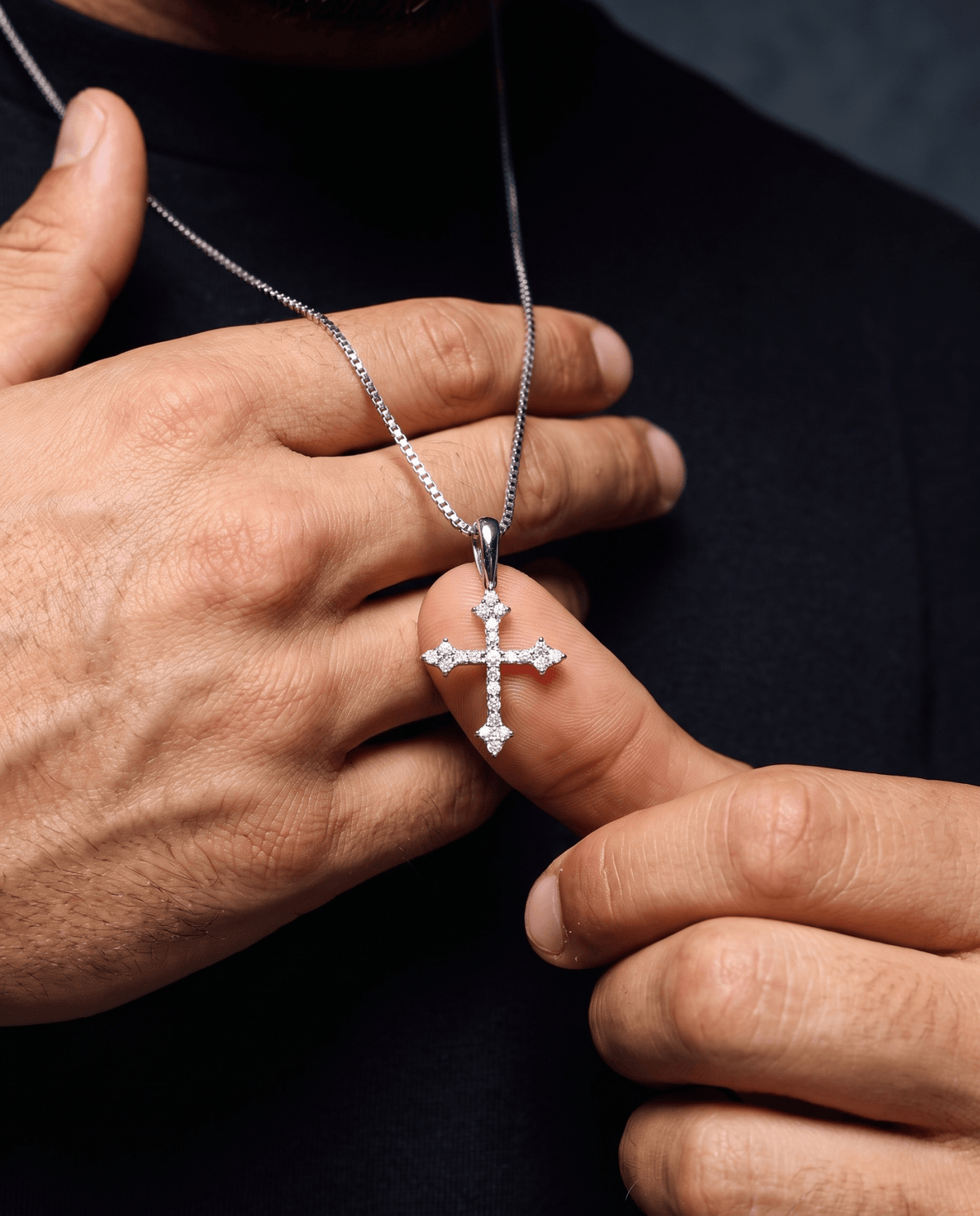 THE CROSS PENDANT. - 925 - Drippy Amsterdam