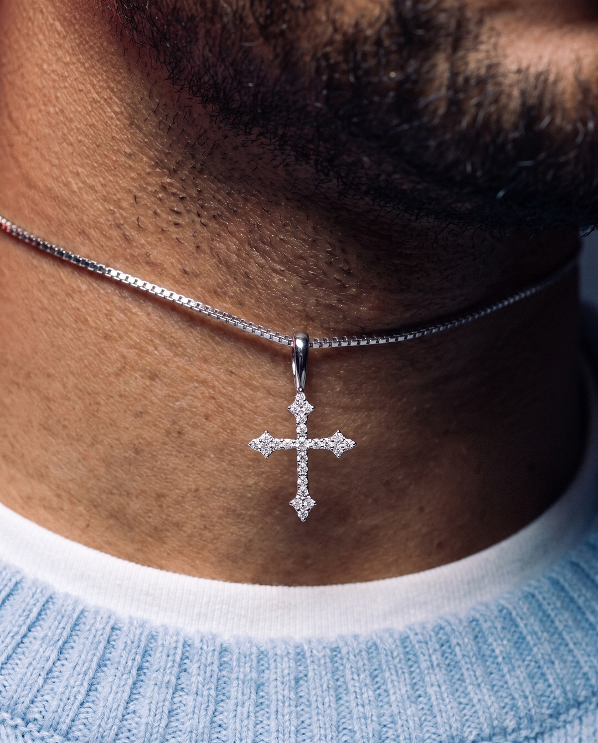 THE CROSS PENDANT. - 925