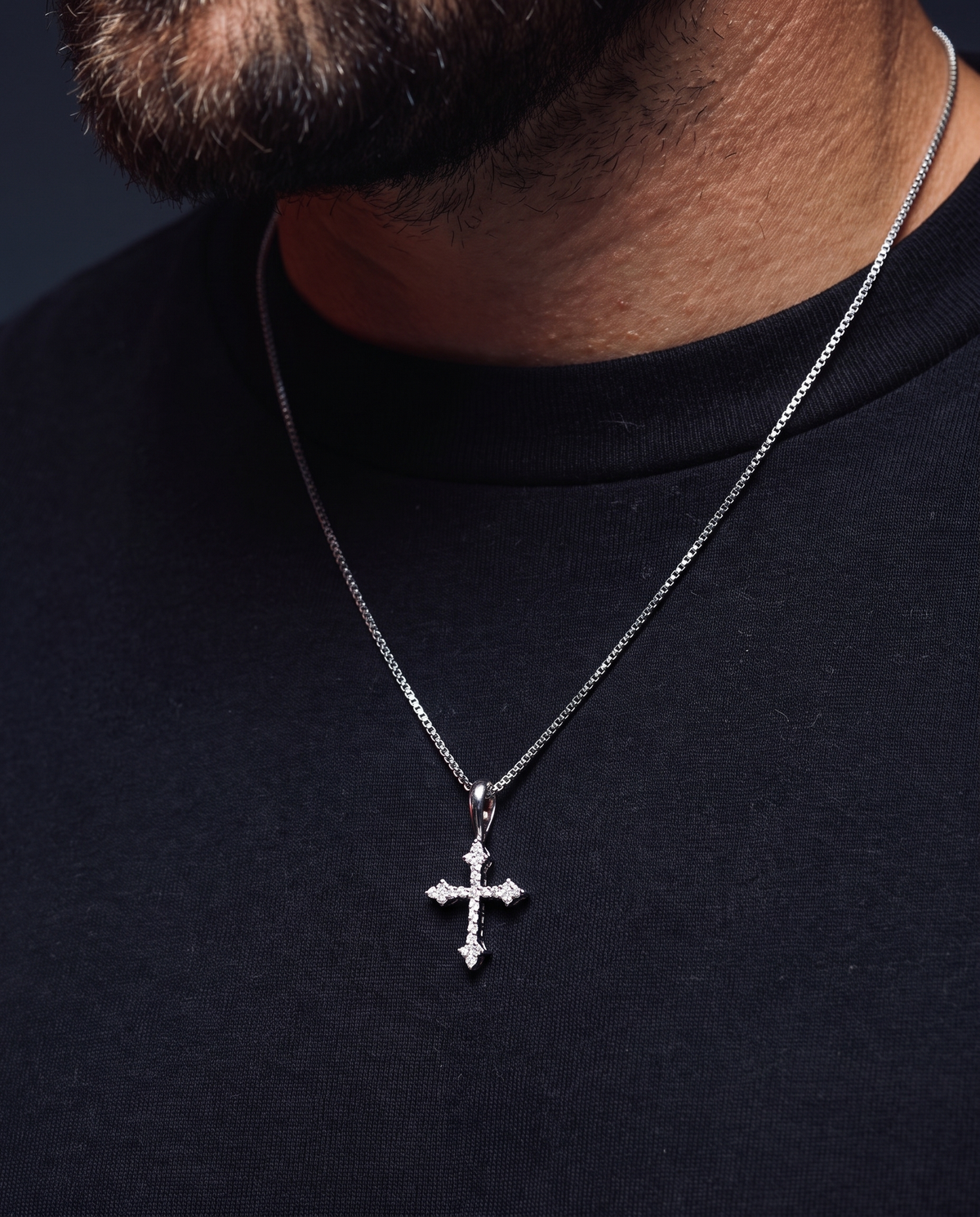 THE CROSS PENDANT. - 925