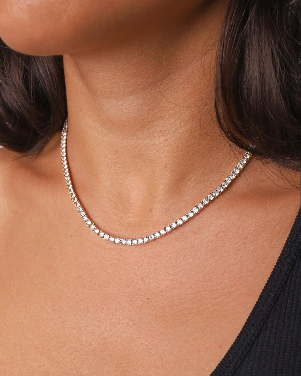 ICE BREAKER CHAIN. - 3MM WHITE GOLD - Drippy Amsterdam